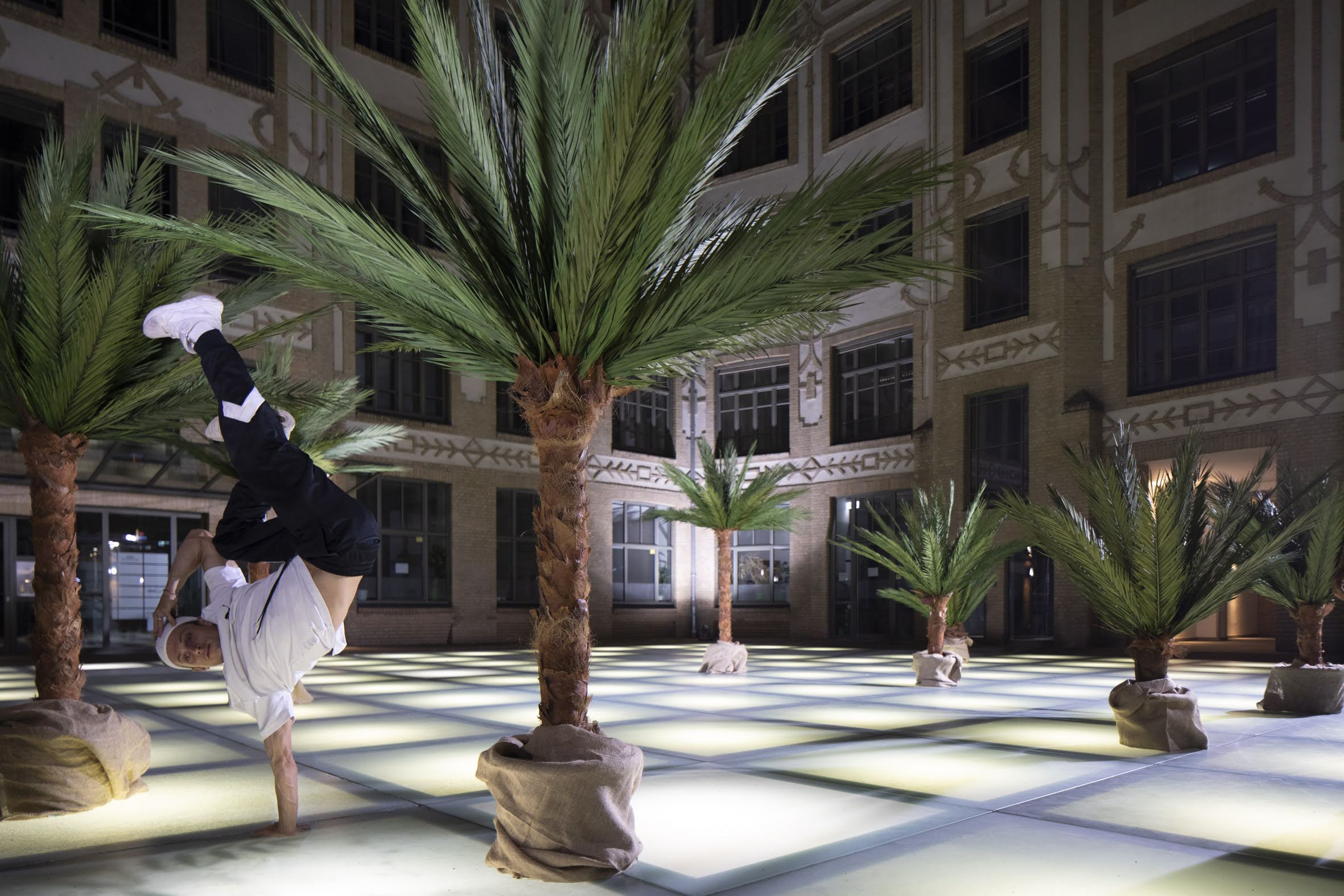 artificial palm tree